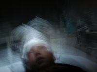 Samuel Habib has a strobing electroencephalogram  (EEG) at Dartmouth Medical Center, Lebanon, NH. An EEG is a test to detect problems in the electrical activity of the brain.   MANDATORY CREDIT: Dan Habib, from his documentary film Including Samuel (www.includingsamuel.com)